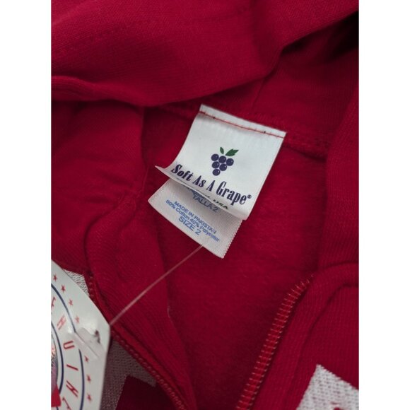 Soft as a Grape‎ Boston Red Sox Zippered Sweatshirt Size 2T MLB-NWT - Picture 7 of 9